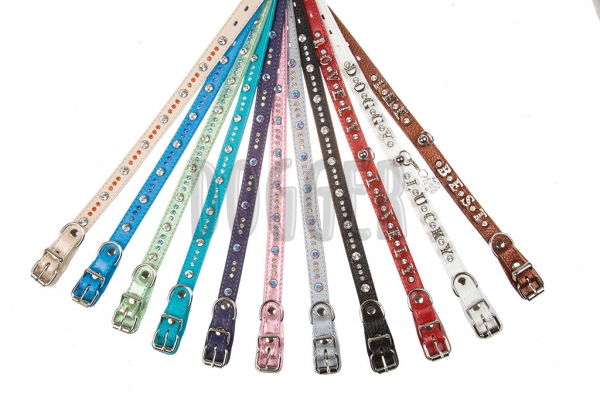 Collar 15 with Swarovski rhinestones + with rhinestones 1 
