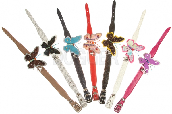 Collar 10 extended colored/butterfly