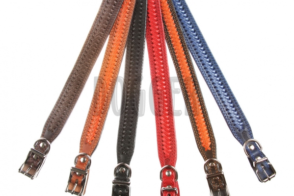 Collar 20 extended braided colored