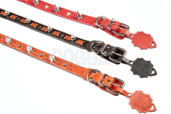 Collar 25 braided with thorn