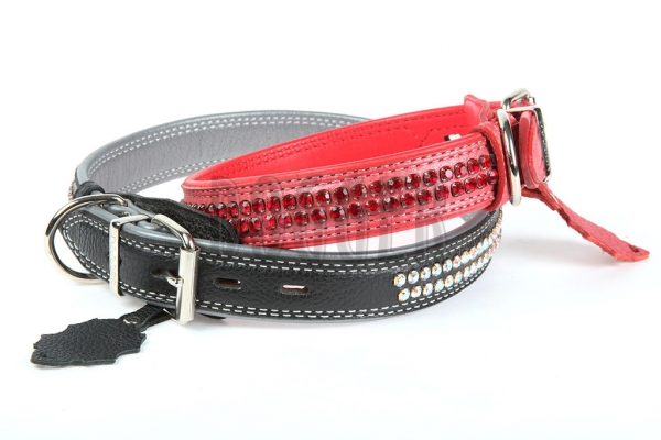 Collar 35 tucked with rhinestones х 3