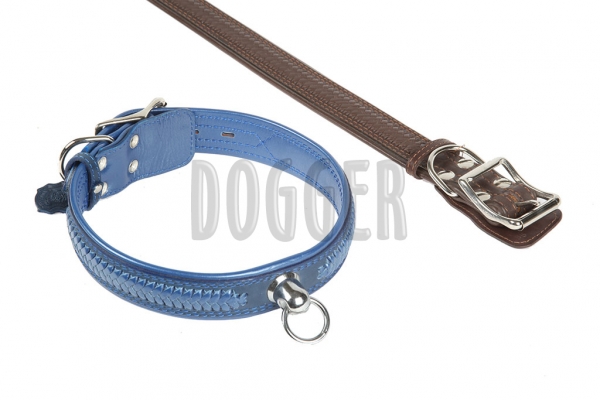 Collar 40 tucked braided