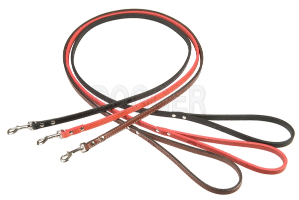 Stitched single lead 10 mm colored