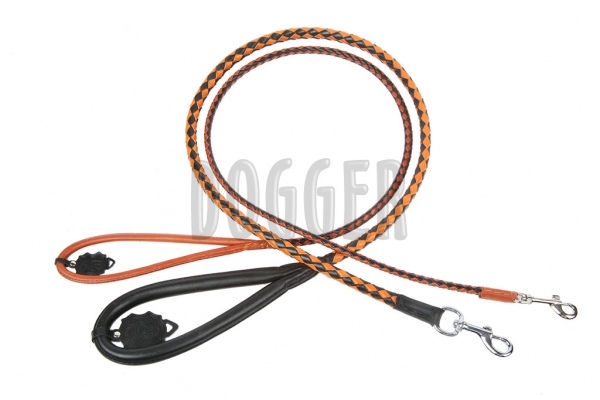 Braided lead 5 mm. 