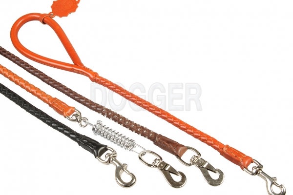 Braided lead 9 mm shockproof 