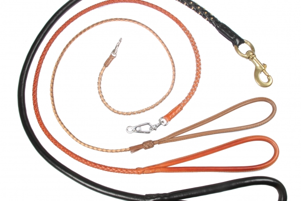 Braided round lead 9 mm.   with accessories