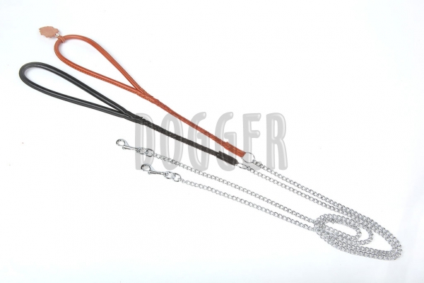 Braided short lead 5 mm chain